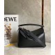 Replica Loewe Puzzle Medium Bag Black Classic Calfskin