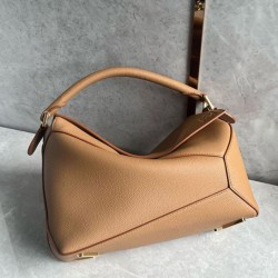 Fake Loewe Puzzle Medium Bag Toffee Grained Calfskin Replica