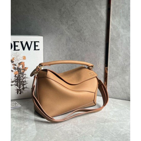 Fake Loewe Puzzle Medium Bag Toffee Grained Calfskin Replica