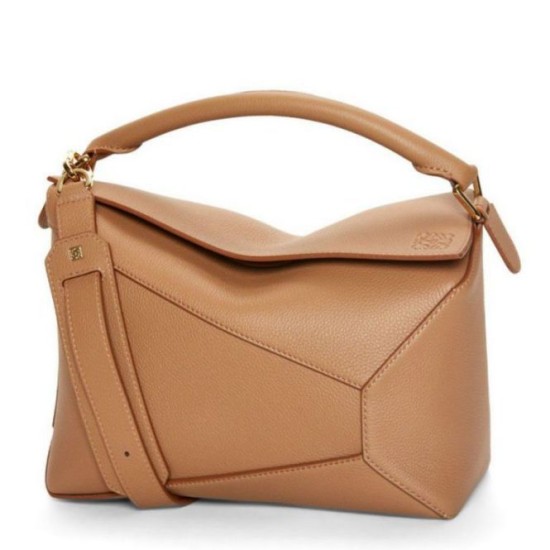 Fake Loewe Puzzle Medium Bag Toffee Grained Calfskin Replica