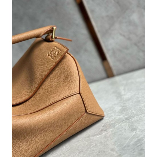 Fake Loewe Puzzle Medium Bag Toffee Grained Calfskin Replica