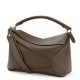 Fake Loewe Large Puzzle Bag Khaki Grained  Replica