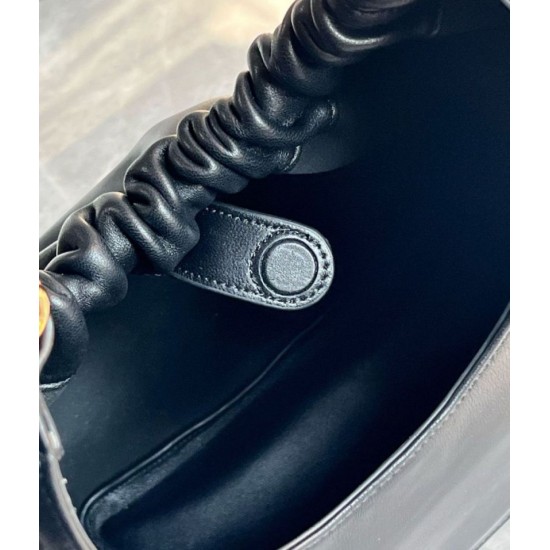 Fake Loewe Small Squeeze Bag Black Nappa Lambskin Replica