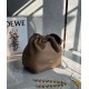 Replica Loewe Medium Squeeze Bag Brown Nappa Lambskin
