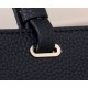 Replica Valentino Small Rockstud Tote Black Grain Calfskin