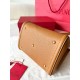 Replica Valentino Alltime Small Bag Brown Grained Calfskin