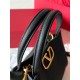 Fake Valentino Alltime Small Bag Black Grained Calfskin Replica