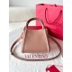 Fake Valentino Alltime Small Bag Nude Grained Calfskin Replica