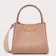 Fake Valentino Alltime Small Bag Nude Grained Calfskin Replica