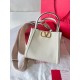 Replica Valentino Alltime Small Bag White Grained Calfskin