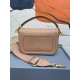 Replica Valentino Alltime Shoulder Bag Beige Grained 