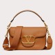 Replica Valentino Alltime Shoulder Bag Brown Grained 