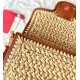 Fake Valentino Alltime Shoulder Bag Natural Raffia Replica