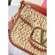 Fake Valentino Alltime Shoulder Bag Natural Raffia Replica