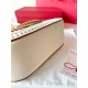 Replica Valentino Alltime Shoulder Bag White Raffia