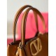 Replica Valentino Alltime Medium Bag Brown Grained Calfskin