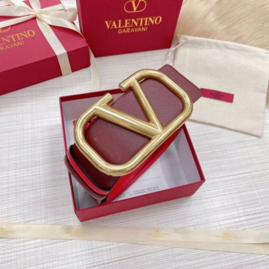 Replica Valentino VLogo Reversible Belt 70mm Burgundy and Red Calfskin Replica Valentino VLogo Reversible Belt 70mm Burgundy and Red Calfskin