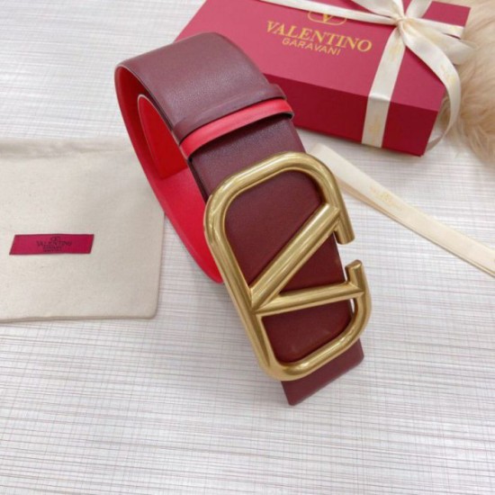 Replica Valentino VLogo Reversible Belt 70mm Burgundy and Red Calfskin Replica Valentino VLogo Reversible Belt 70mm Burgundy and Red Calfskin