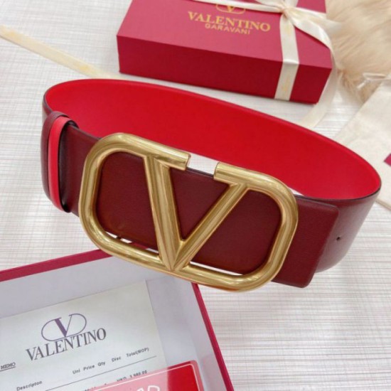 Replica Valentino VLogo Reversible Belt 70mm Burgundy and Red Calfskin Replica Valentino VLogo Reversible Belt 70mm Burgundy and Red Calfskin