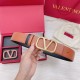 Replica Valentino VLogo Reversible Belt 40mm Brown and Black Calfskin