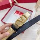Fake Valentino VLogo Reversible Belt 30mm Black and Gold Metallic Calfskin Replica Replica Valentino VLogo Reversible Belt 30mm Black and Gold Metallic Calfskin