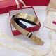 Fake Valentino VLogo Reversible Belt 30mm Black and Gold Metallic Calfskin Replica Replica Valentino VLogo Reversible Belt 30mm Black and Gold Metallic Calfskin