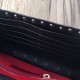 Replica Valentino Rockstud Spike Chain Clutch Black Lambskin