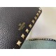 Fake Valentino Rockstud Small Crossbody Bag Black Grained Calfskin Replica
