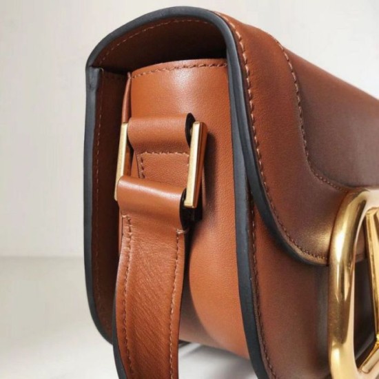Replica Valentino Supervee Crossbody Bag Brown 