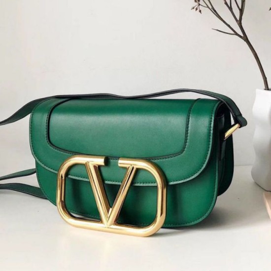 Replica Valentino Supervee Crossbody Bag Green 