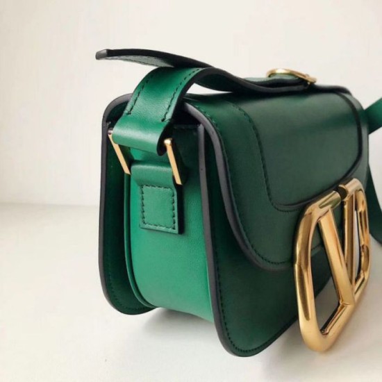 Replica Valentino Supervee Crossbody Bag Green 