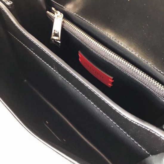 Replica Valentino Rockstud Crossbody Bag Black Calfskin