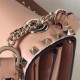 Replica Valentino Rockstud Crossbody Bag Nude Calfskin