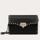 Replica Valentino Rockstud Small Crossbody Bag Black Grained 