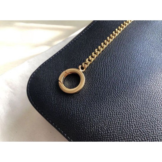 Replica Valentino Vsling Hobo Bag Black Grainy Calfskin