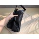 Replica Valentino Vsling Hobo Bag Black Grainy Calfskin