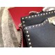 Replica Valentino Black Medium Rockstud Top Handle Bag Replica Valentino Black Medium Rockstud Top Handle Bag