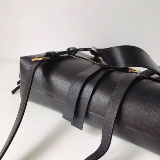 Replica Valentino Small Vring Handbag Black Buffalo 