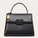 Fake Valentino Vsling Handbag Black Grainy Calfskin Replica