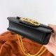 Fake Valentino Loco Small Shoulder Bag Black Calfskin Replica