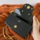 Fake Valentino Loco Small Shoulder Bag Black Calfskin Replica
