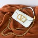 Replica Valentino Loco Small Shoulder Bag White Calfskin