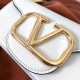 Replica Valentino Loco Small Shoulder Bag White Calfskin