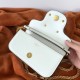Replica Valentino Loco Small Shoulder Bag White Calfskin