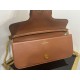 Replica Valentino Loco Large Shoulder Bag Brown Calfskin