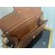 Replica Valentino Loco Large Shoulder Bag Brown Calfskin