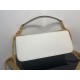 Replica Valentino Loco Large Shoulder Bag White Calfskin