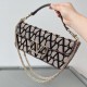 Fake Valentino Large Loco Shoulder Bag Black Toile Iconographe Replica
