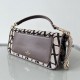 Fake Valentino Large Loco Shoulder Bag Black Toile Iconographe Replica