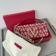 Replica Valentino Large Loco Shoulder Bag Red Toile Iconographe